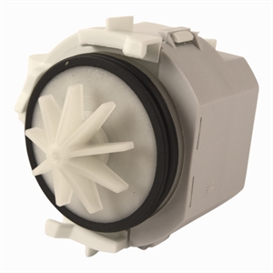 Afløbspumpe til opvasker fra Bosch og Siemens. Kan  bruges i andre mærker.